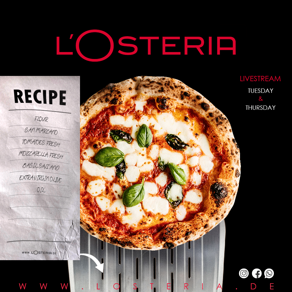 Lostaria Pizza with recipe